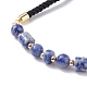 Synthetic & Natural Mixed Stone Beads Slider Bracelets Set BJEW-JB07290-7