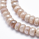 Galvaniser des perles de pierre de soleil naturelles G-K256-18B-3