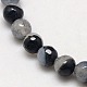 Natural Agate Crystal Beads Strands X-G-L084-10mm-31-2