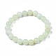 Nouveaux bracelets extensibles naturels en perles de jade BJEW-Q692-44-8mm-2