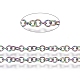 Placage ionique (ip) 304 chaînes rolo en acier inoxydable CHS-L025-02A-M-3