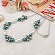 Collane di perline di vetro alla moda NJEW-JN00283-13-2