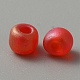 Transparent Frosted Glass Beads FGLA-TAC0008-08D-2