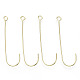 Brass Earring Hooks KK-R122-035-NF-3