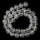 Natürlichem Quarz-Kristall-Perlen Stränge G-Q010-A27-01-5
