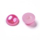 ABS Plastic Imitation Pearl Cabochons SACR-S738-12mm-Z6-2
