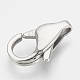 304 Stainless Steel Lobster Claw Clasps STAS-T033-27B-2