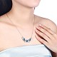 Trendy 925 Sterling Silver Pendant Necklace NJEW-BB30720-3