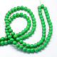Baking Painted Glass Round Bead Strands DGLA-Q020-8mm-33-3