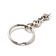 Alloy Keychain Ring Clasps PALLOY-P286-01-3
