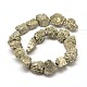 Natural Pyrite Nuggets Beads Strands G-I125-90-2