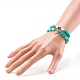 Handmade Polymer Clay Stretch Bracelets Sets BJEW-JB06350-05-3