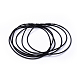ゴムひものネックレス作り  ブラック  サイズ：長さ約44cm  ワイヤーコード：3、直径mm。 RCOR-440L-6-2