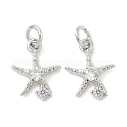 Латунные микро проложить кубического циркония подвески KK-I355-01P-03