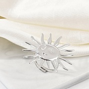Кольца-манжеты Sun Open из нержавеющей стали 304 с защитой от потускнения RJEW-M047-03P