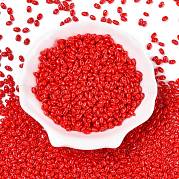 Выпечка краска стеклянные бусины SEED-T006-03S