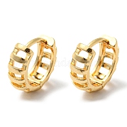 Серьги-кольца из латуни EJEW-M236-01J-G