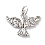 Подвески из латуни и кубического циркония KK-L216-052P