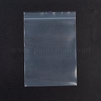 100 pc Plastic Zip Lock Bags, Resealable Packaging Bags, Top Seal, Self  Seal Bag, Rectangle, Clear, 24x16cm, Unilateral Thickness: 1.6 Mil(0.04mm)