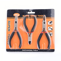 3 Stück 45 # Kohlenstoffstahl DIY Schmuck Zangen-Sets PT-R010-11