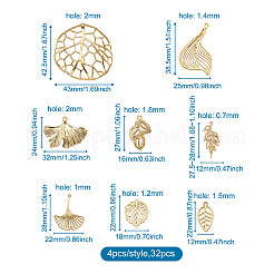 32 stücke 8 stil legierung schmuck anhänger&nbsp;FIND-PJ0001-04