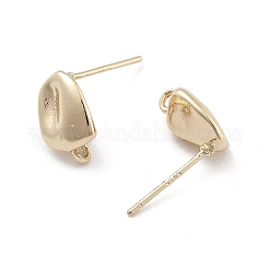 Risultati di orecchini a bottone in ottone da donna&nbsp;EJEW-M071-01G