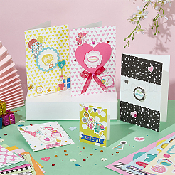 Grußkartenset zum Lehrertag für Kinder&nbsp;DIY-WH0349-424A