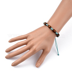 Bracelets de perles tressées pour enfants&nbsp;BJEW-JB05437-05
