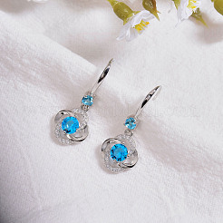Blume Zirkonia Tropfenohrring&nbsp;JE910A