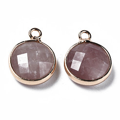 Natürliche Erdbeerquarz-Charms&nbsp;G-Q998-026G