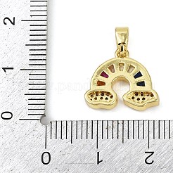 Ottone micro spianare pendenti zirconi&nbsp;KK-L231-02G