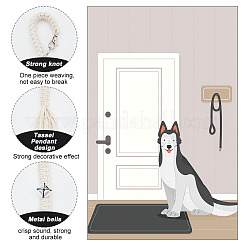 Hundeklingel aus messing&nbsp;AJEW-WH0312-38A