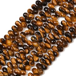 Fili di perline di occhio di tigre naturale&nbsp;GG-CBAB63F-A02