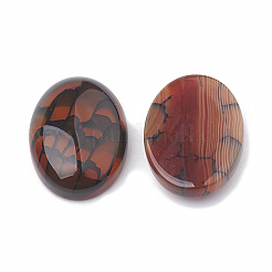 Natürliche Achat Cabochons&nbsp;X-G-S330-15A