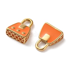 304 Edelstahl-Emaille-Anhänger&nbsp;STAS-L022-549G-03