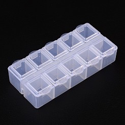 Quaderförmigen Kunststoffkugel Container&nbsp;CON-N007-01