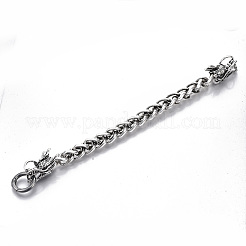 Braccialetti a catena da uomo in lega di grano&nbsp;BJEW-T014-08AS