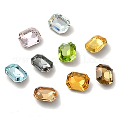 Facettierte k9 glas-strasscabochons&nbsp;GGLA-R042-02B