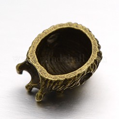 3d lion king Kopf Legierungskorne&nbsp;PALLOY-F042-01AB
