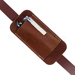 1 étui pour couteau militaire en cuir de vache&nbsp;AJEW-CL0002-27A