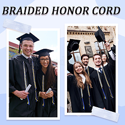 Ghirlande di nastro di laurea bicolore&nbsp;FIND-WH0423-78C