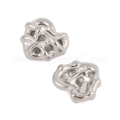 Cabochons en acier inoxydable 304 anti-ternissement&nbsp;STAS-L082-008P-01