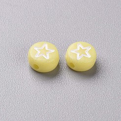 Perline acrilico opaco&nbsp;X-MACR-N008-40H