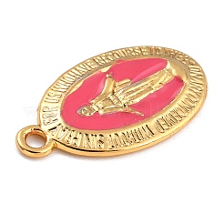 Goldenen Legierung Emaille-Anhänger&nbsp;KK-P197-16D