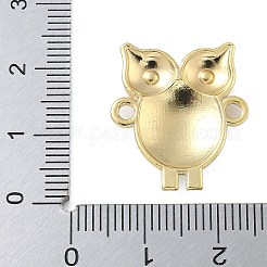 Gestellbeschichtung Messing Emaille Eulenverbinder Charms&nbsp;KK-A234-027G