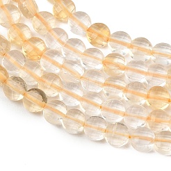 Colliers de perles en quartz citron naturel (chauffé)&nbsp;GG-NH0007-E01-01