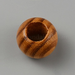 Lackiertem Holz Perlen&nbsp;WOOD-WH0124-29
