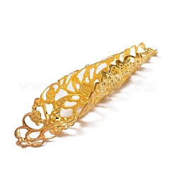 Aushöhlen Eisen Fingernagelspitze Krallenringe&nbsp;AJEW-WH0282-36B
