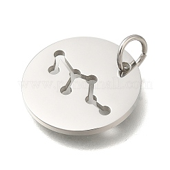 Anlaufgeschützte Anhänger aus 304 Edelstahl&nbsp;STAS-M074-02A-P