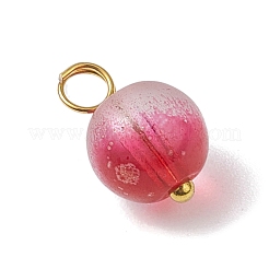 Glasanhänger aus mattierter Backfarbe&nbsp;PALLOY-JF03270-01